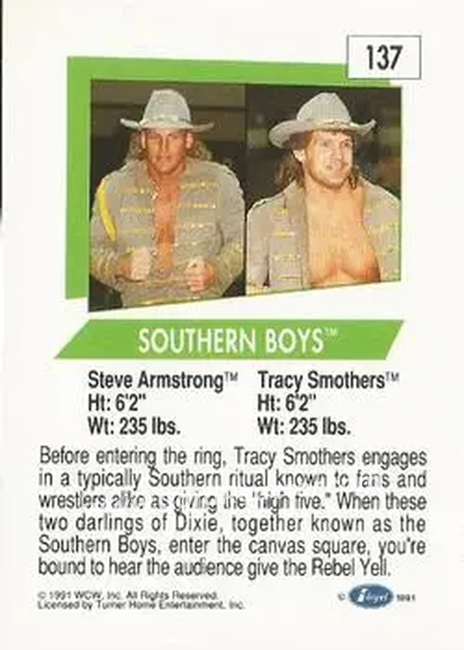 1991 Impel WCW #137 - Card #137