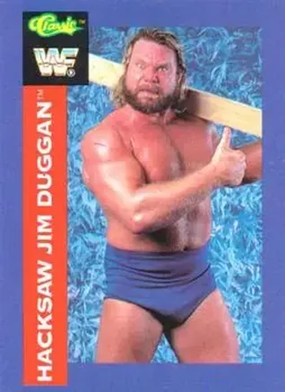 1991 Classic WWF Superstars #126 - Hacksaw Jim Duggan
