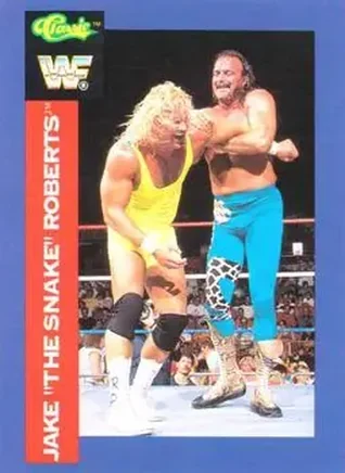 1991 Classic WWF Superstars #127 - Jake "The Snake" Roberts