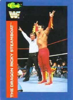 1991 Classic WWF Superstars #129 - Ricky "The Dragon" Steamboat