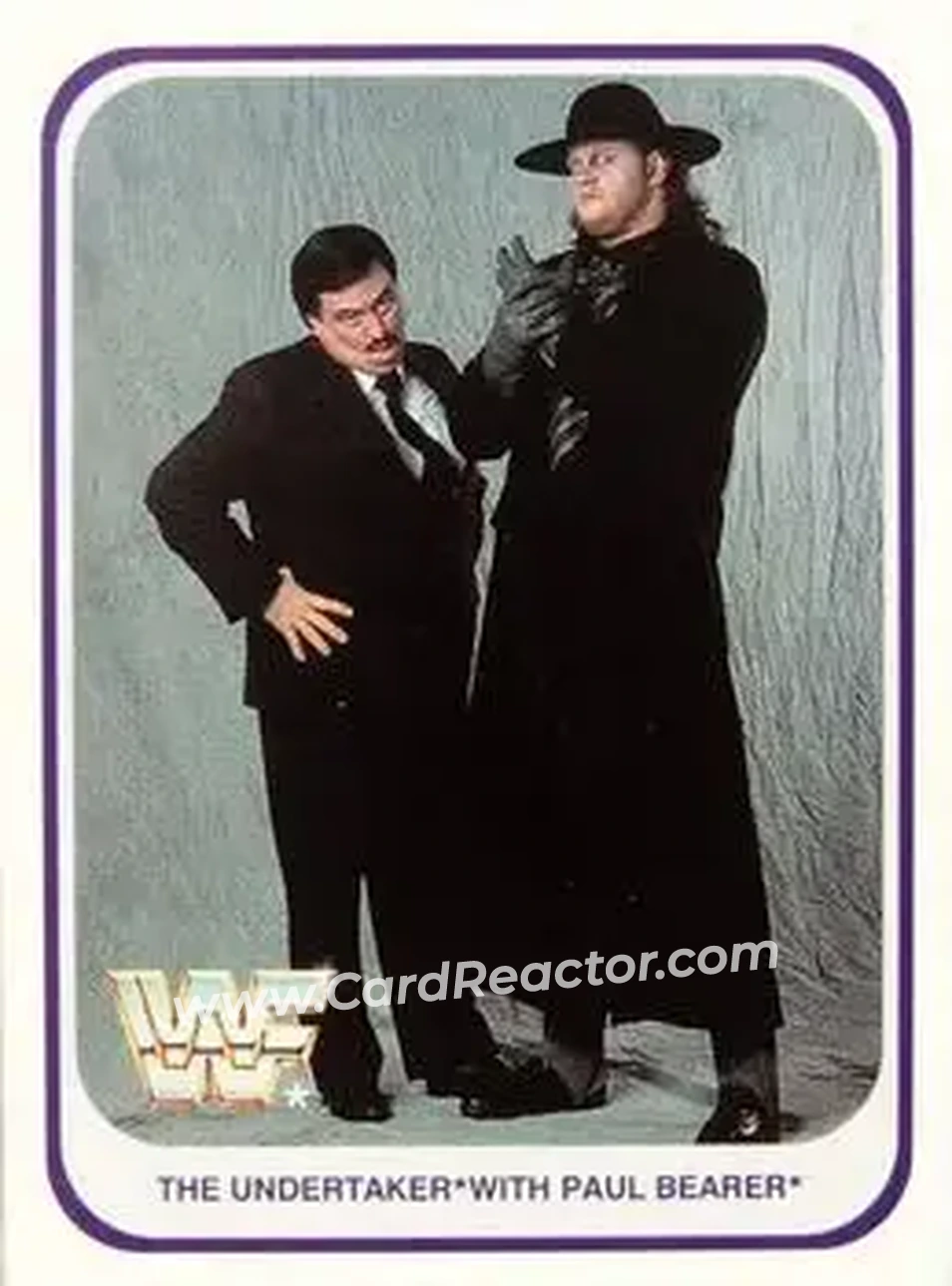 1991 Merlin WWF #136 - Card #136 1991 Merlin WWF #136 - Card #136