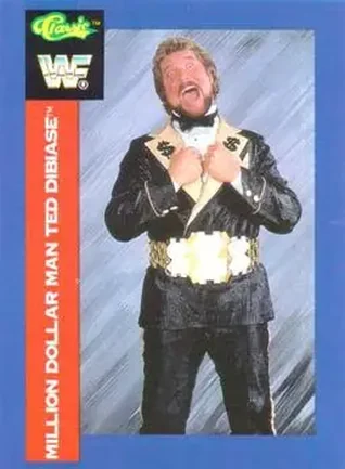 1991 Classic WWF Superstars #132 - "The Million Dollar Man" Ted DiBiase