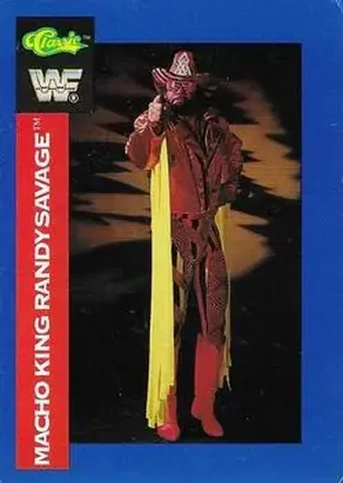 1991 Classic WWF Superstars #134 - "Macho King" Randy Savage