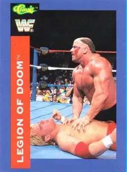 1991 Classic WWF Superstars #136 - Legion of Doom - Front 1991 Classic WWF Superstars #136 - Legion of Doom - Front