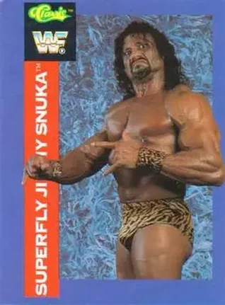 1991 Classic WWF Superstars #139 - Superfly Jimmy Snuka 1991 Classic WWF Superstars #139 - Superfly Jimmy Snuka