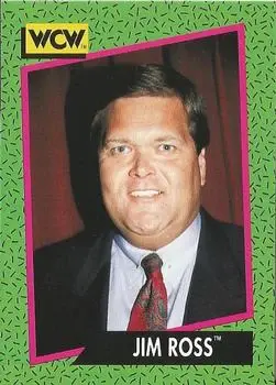 1991 Impel WCW #154 - Jim Ross