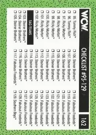 1991 Impel WCW #162 - Card #162
