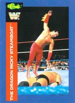 1991 Classic WWF Superstars #141 - Ricky "The Dragon" Steamboat - Front