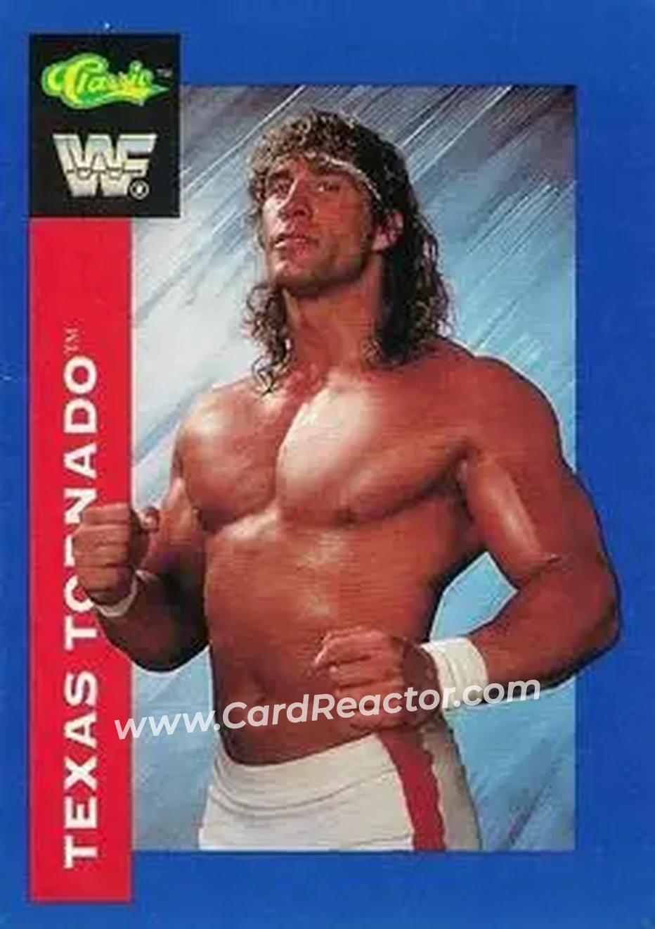 1991 Classic WWF Superstars #143 - Kerry Von Erich