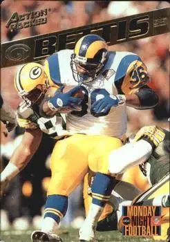 1995 Action Packed Monday Night Football #4 - Jerome Bettis - St. Louis Rams 1995 Action Packed Monday Night Football #4 - Jerome Bettis - St. Louis Rams