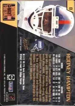 1995 Action Packed Monday Night Football #8 - Rodney Hampton - New York Giants 1995 Action Packed Monday Night Football #8 - Rodney Hampton - New York Giants