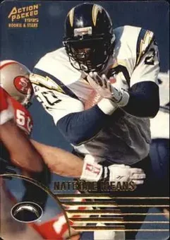 1995 Action Packed Rookies & Stars #3 - Natrone Means - San Diego Chargers