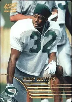 1995 Action Packed Rookies & Stars #7 - Ricky Watters - Philadelphia Eagles
