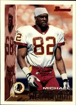 1995 Bowman #4 - Michael Westbrook - Washington Redskins