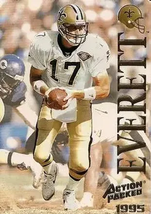 1995 Action Packed #5 - Jim Everett - New Orleans Saints