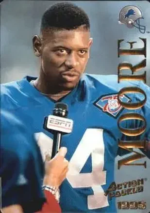 1995 Action Packed #7 - Herman Moore - Detroit Lions