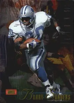 1995 Classic Images Limited #6 - Barry Sanders - Detroit Lions - Front