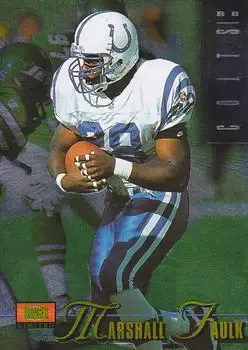 1995 Classic Images Limited #10 - Marshall Faulk - Indianapolis Colts