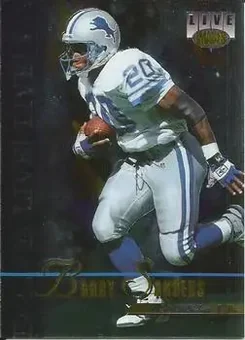 1995 Classic Images Limited Live #6 - Barry Sanders - Detroit Lions