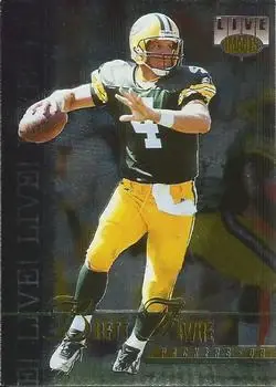 1995 Classic Images Limited Live #7 - Brett Favre - Green Bay Packers