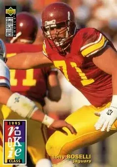 1995 Collector's Choice #2 - Tony Boselli - Jacksonville Jaguars