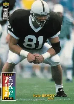 1995 Collector's Choice #9 - Kyle Brady - New York Jets