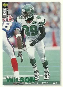 1995 Collector's Choice Update #242 - Charles Wilson - New York Jets