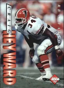 1995 Collector's Edge #9 - Craig Heyward - Atlanta Falcons