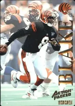 1995 Action Packed #11 - Jeff Blake - Cincinnati Bengals 1995 Action Packed #11 - Jeff Blake - Cincinnati Bengals