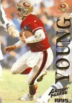 1995 Action Packed #13 - Steve Young - San Francisco 49ers