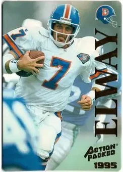 1995 Action Packed #14 - John Elway - Denver Broncos 1995 Action Packed #14 - John Elway - Denver Broncos