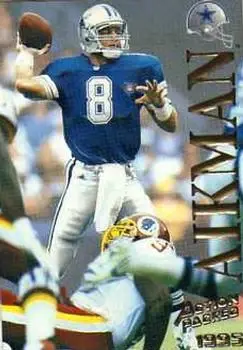 1995 Action Packed #20 - Troy Aikman - Dallas Cowboys