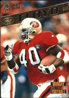1995 Action Packed Monday Night Football #11 - William Floyd - San Francisco 49ers