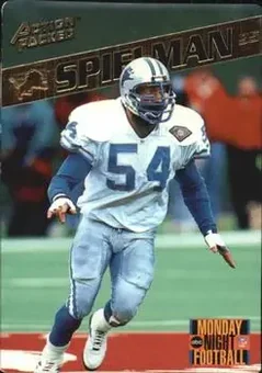 1995 Action Packed Monday Night Football #19 - Chris Spielman - Detroit Lions