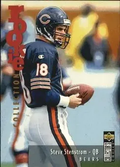 1995 Collector's Choice Update #U10 - Steve Stenstrom - Chicago Bears