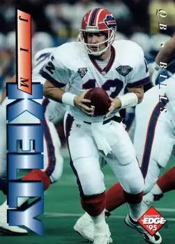 1995 Collector's Edge #19 - Jim Kelly - Buffalo Bills - Front
