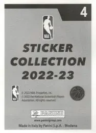 Back of Nikola Jokić