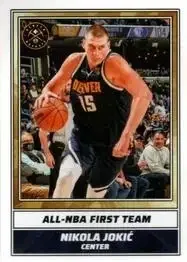 2022-23 Panini NBA Sticker Collection (European Edition) #4 Nikola Jokić