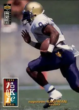1995 Collector's Choice #15 - Napoleon Kaufman - Oakland Raiders