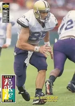 1995 Collector's Choice #20 - Mark Bruener - Pittsburgh Steelers