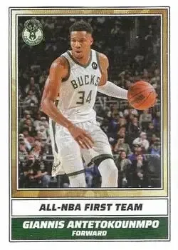 2022-23 Panini NBA Sticker Collection (European Edition) #5 Giannis Antetokounmpo