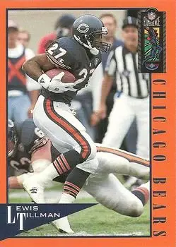 1995 Classic NFL Experience #14 - Lewis Tillman - Chicago Bears