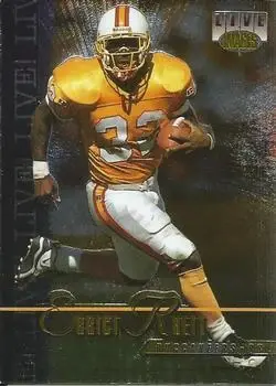 1995 Classic Images Limited Live #16 - Errict Rhett - Tampa Bay Buccaneers - Front