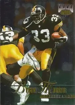1995 Classic Images Limited Live #18 - Bam Morris - Pittsburgh Steelers 1995 Classic Images Limited Live #18 - Bam Morris - Pittsburgh Steelers