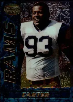1995 Bowman's Best #6 - Kevin Carter - St. Louis Rams