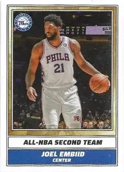 2022-23 Panini NBA Sticker Collection (European Edition) #9 Joel Embiid