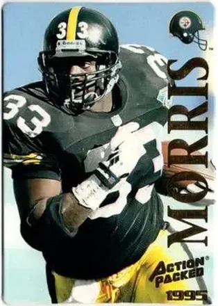 1995 Action Packed #22 - Bam Morris - Pittsburgh Steelers