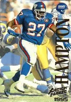 1995 Action Packed #25 - Rodney Hampton - New York Giants
