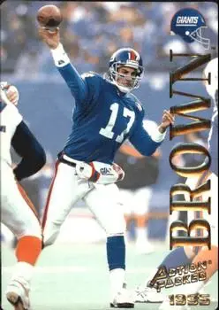 1995 Action Packed #26 - Dave Brown - New York Giants