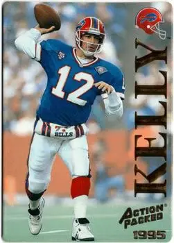 1995 Action Packed #28 - Jim Kelly - Buffalo Bills
